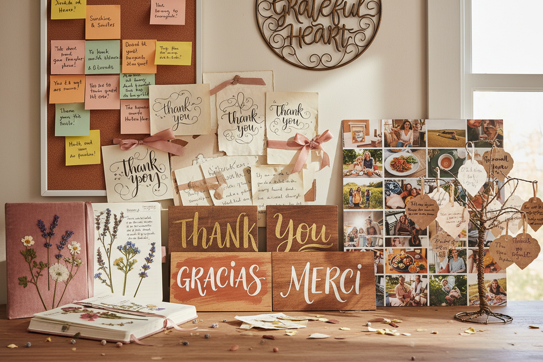 Expressing Gratitude: From Words to Creative Displays