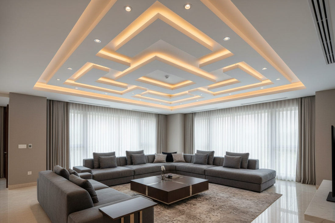 Fall in Love with Your Ceiling: Trendy Plus-Minus POP Designs