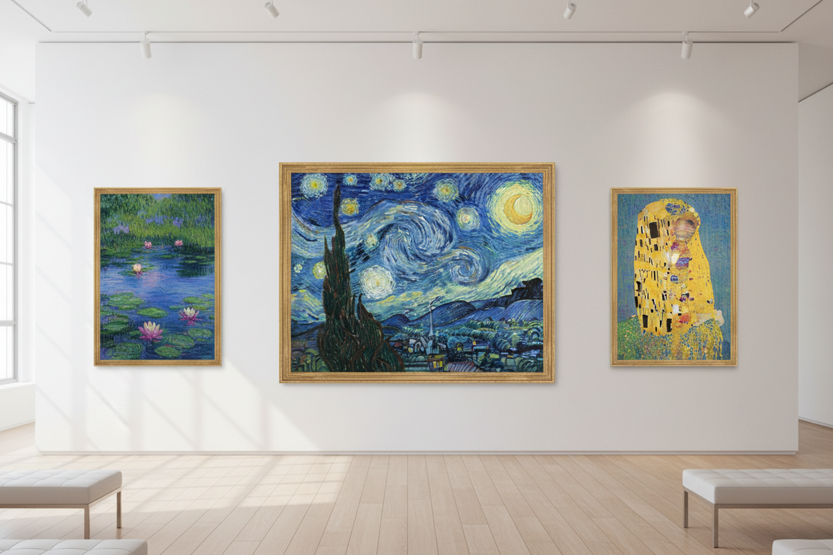 Famous Artists and Their Work on Canvas Prints