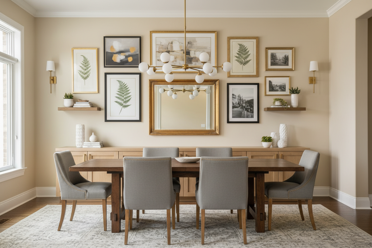 Feast Your Eyes: Wall Decor Ideas to Elevate Your Dining Room
