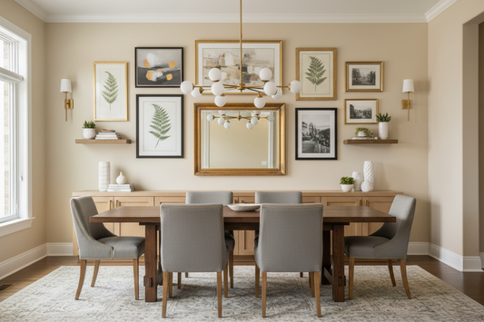Feast Your Eyes: Wall Decor Ideas to Elevate Your Dining Room