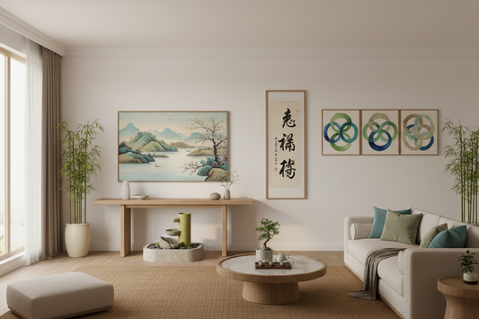 Feng Shui Your Walls: The Art of Placing Wall Art for Positive Energy
