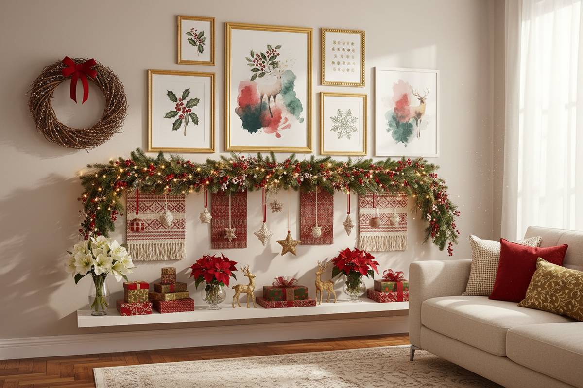 Festive Wall Décor Inspirations to Brighten Your Interiors