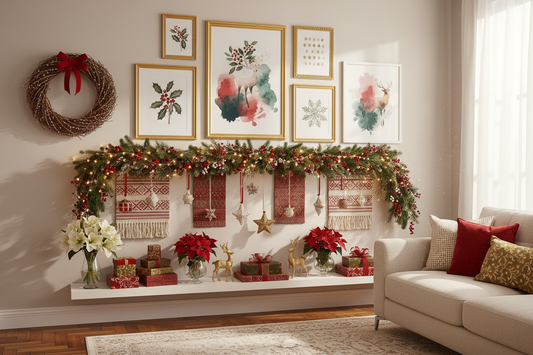 Festive Wall Décor Inspirations to Brighten Your Interiors