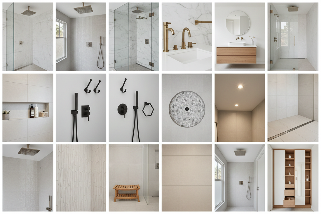 Fifteen Essential Shower Room Designs: Key Considerations for a Refined Bathroom