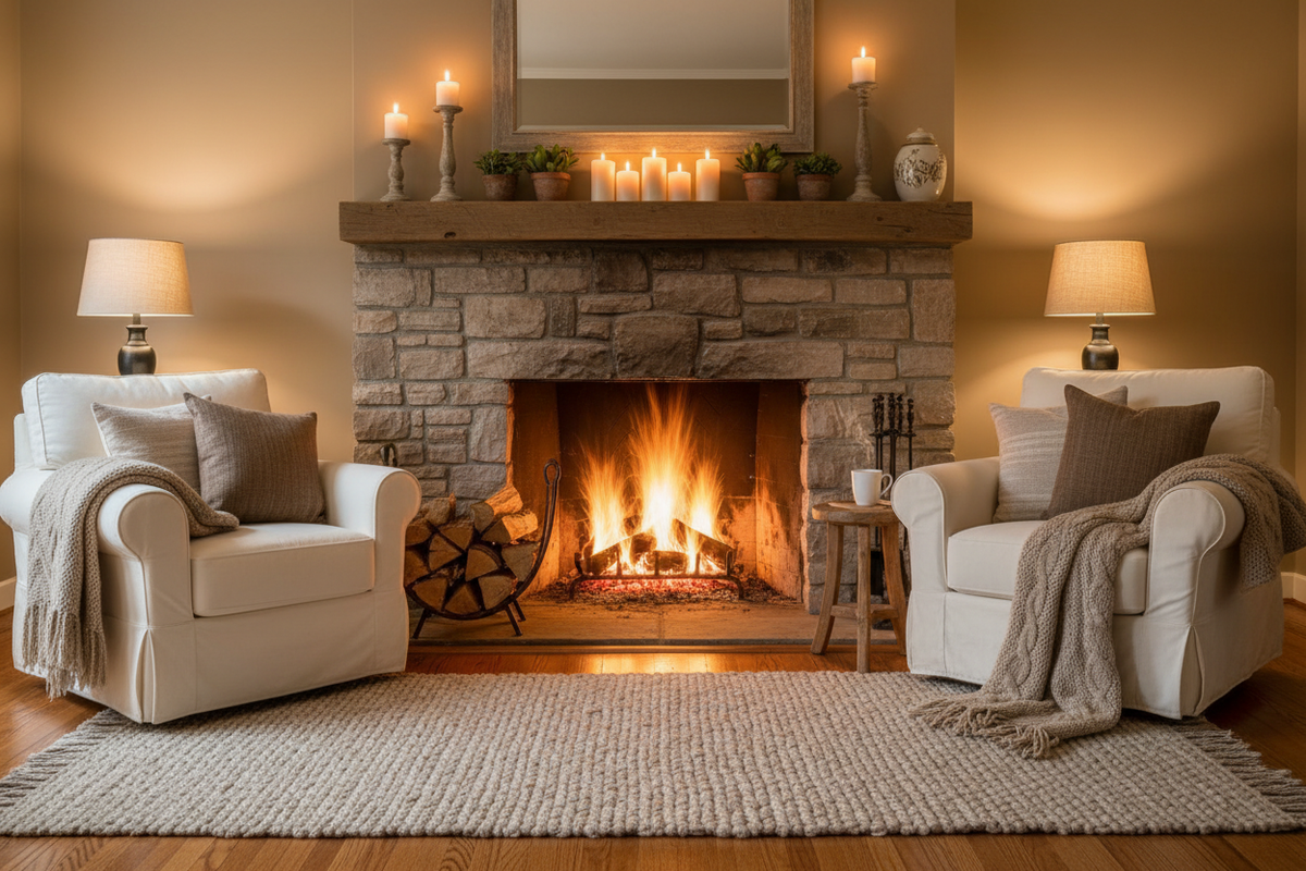 Fireplace Inspirations to Make Your Home Inviting and Comfortable