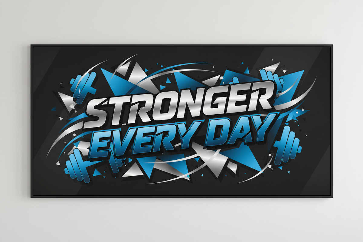 Fitness Inspirations: Motivational Walls for Home Gyms