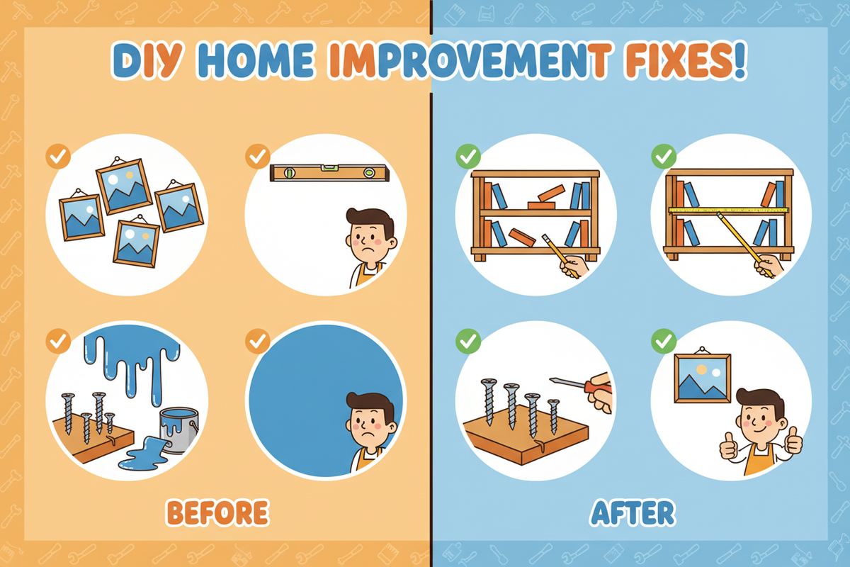 Fixing DIY Fumbles