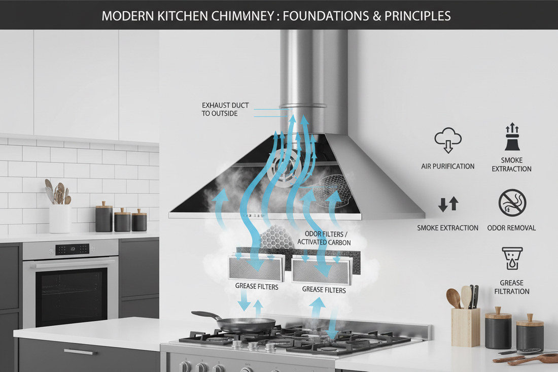 Foundations of Kitchen Chimneys—Purposes and Principles