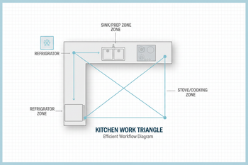 Foundations of the Kitchen Work Triangle – Wallpics