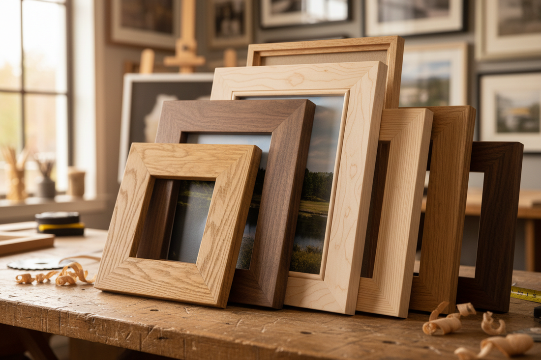 Frame Your Art Right: Choosing Wood for Canvas Prints