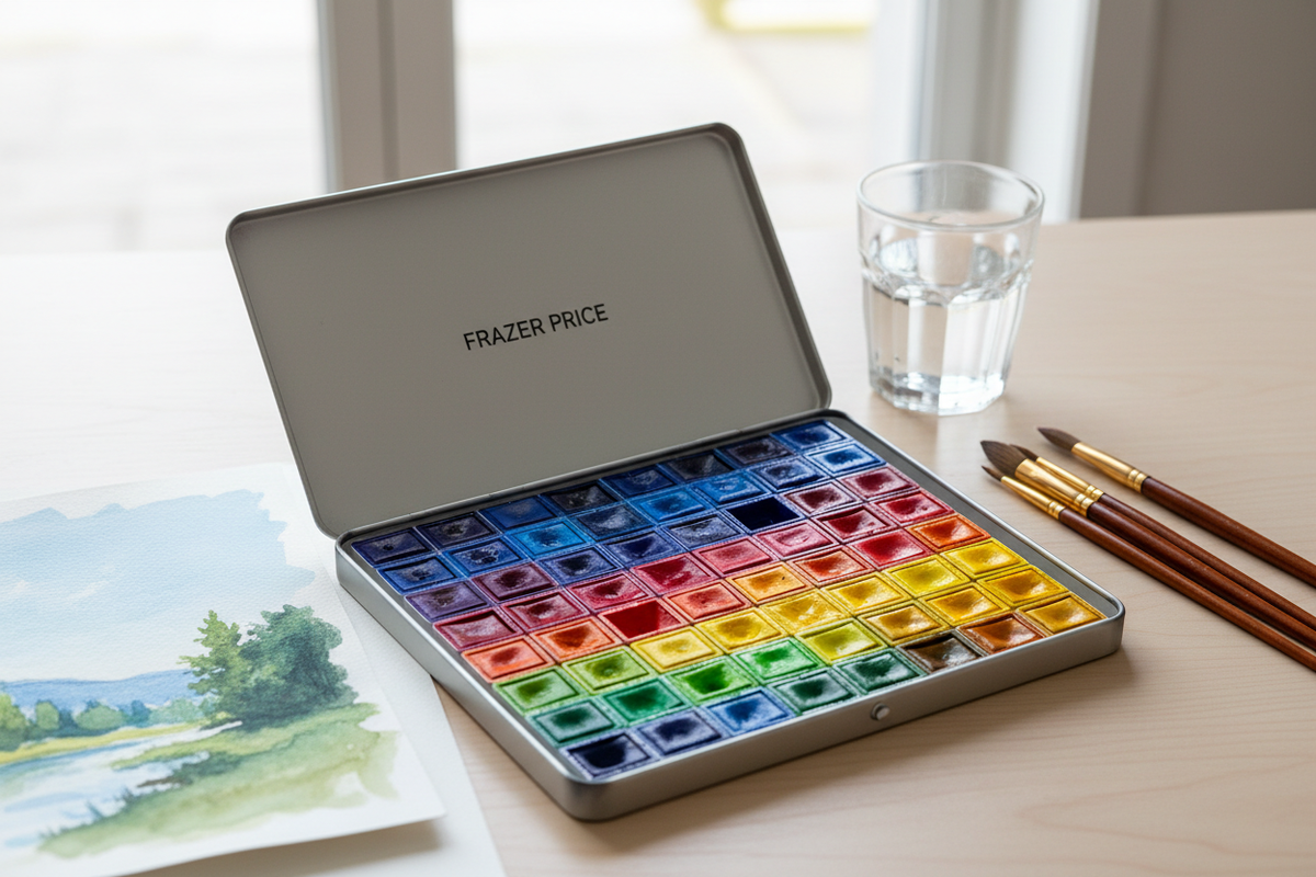 Frazer Price Watercolour Palette Box Review – Is It Worth the Hype
