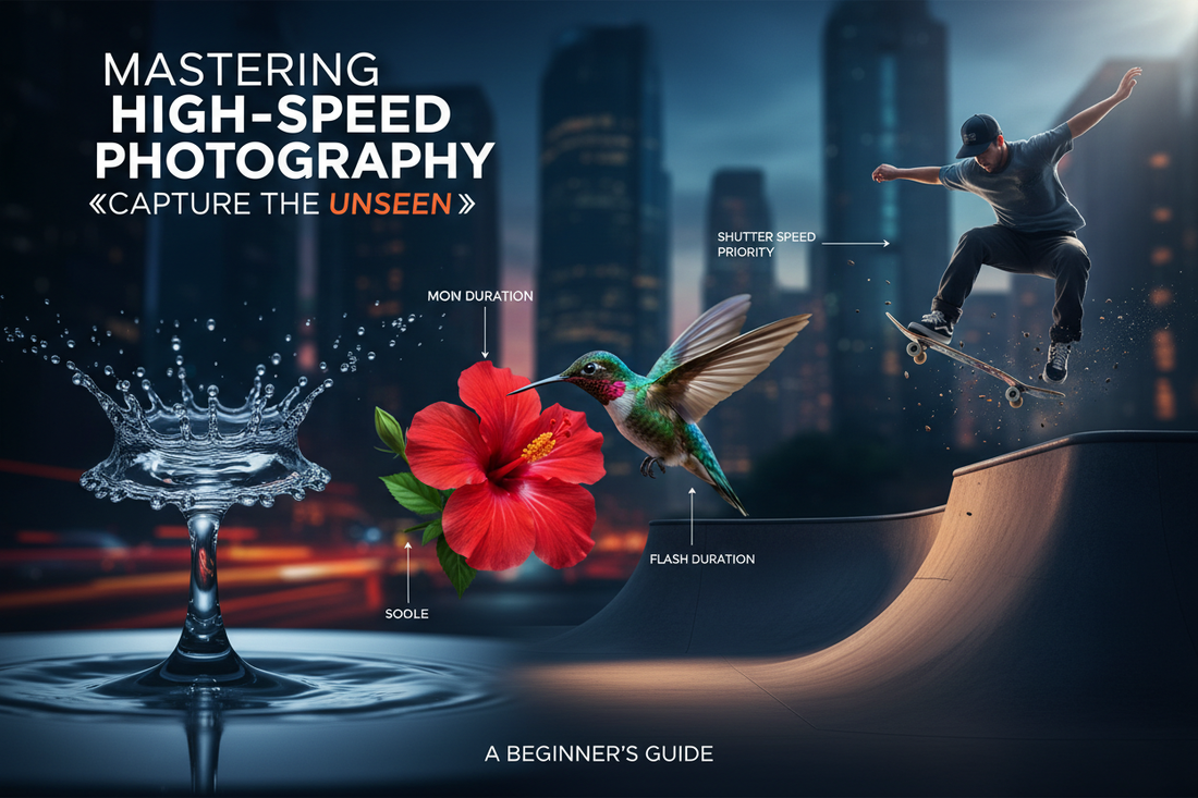 Freeze the Action: A Beginner’s Guide to Shooting Dynamic and High-Speed Moments