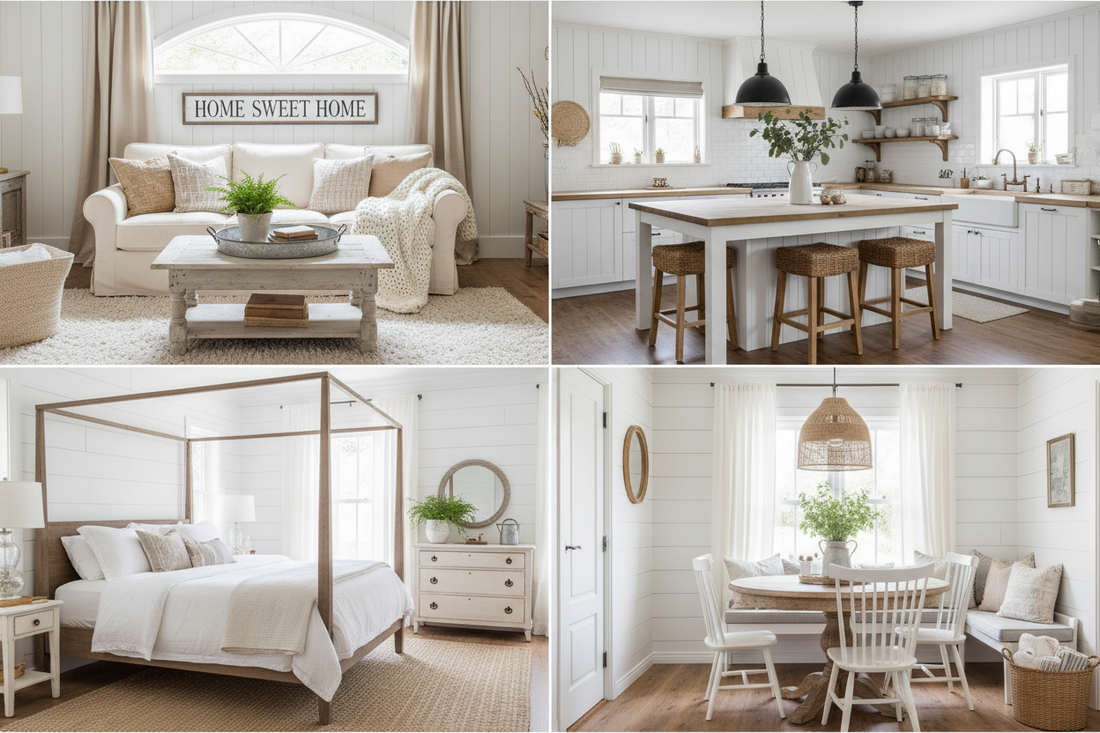 Fresh & Cozy: Farmhouse Decor Inspirations for Every Room