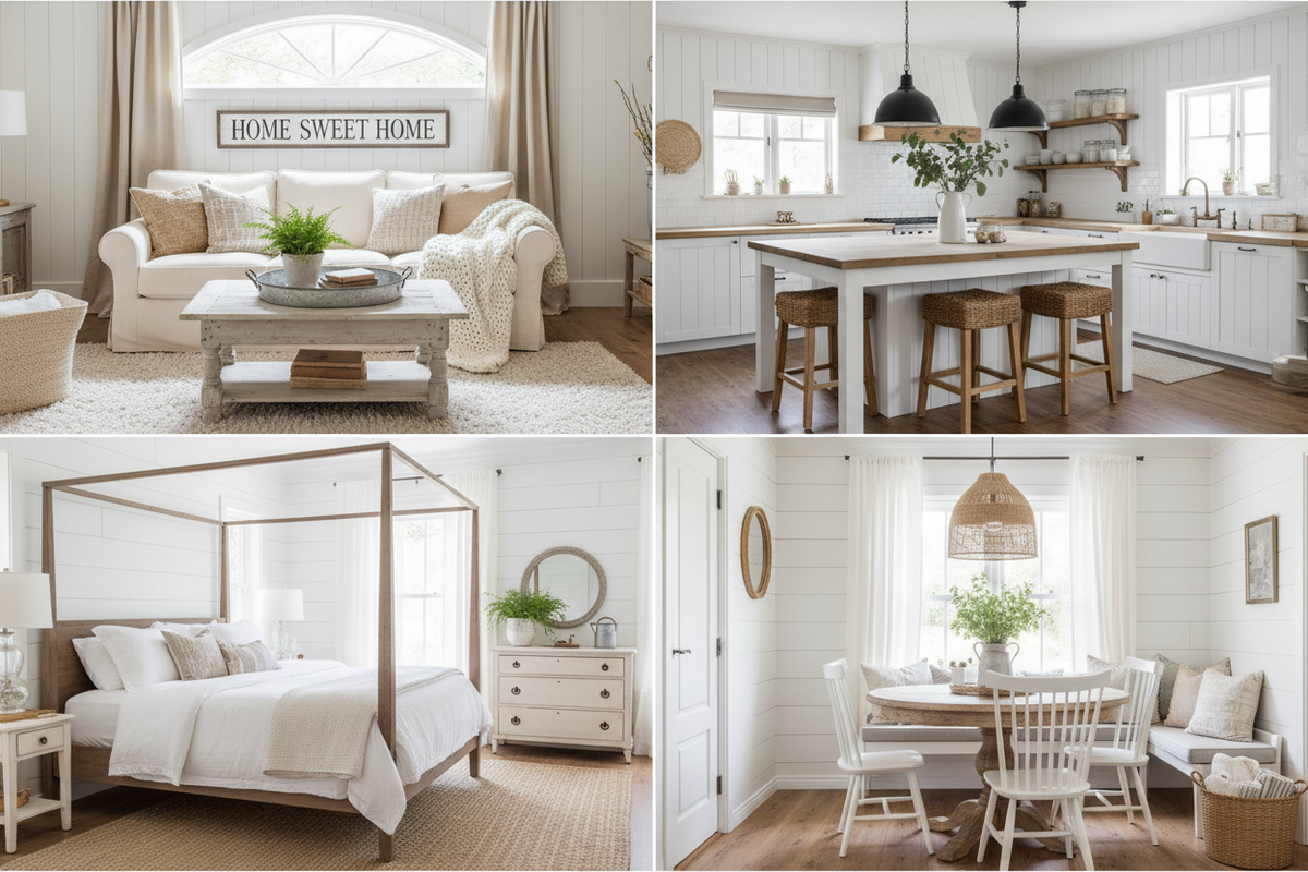 Fresh & Cozy: Farmhouse Decor Inspirations for Every Room