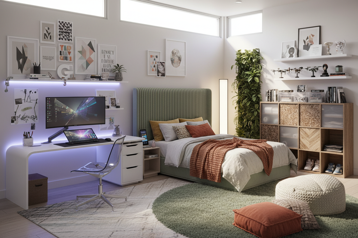 Fresh & Functional Teen Bedroom Trends for 2025: A Design Guide for Youthful Creativity