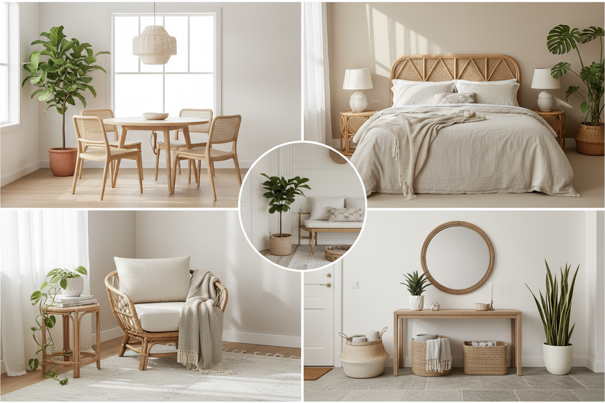 Fresh Vibes, Timeless Style: Cane Furniture Ideas for Every Room
