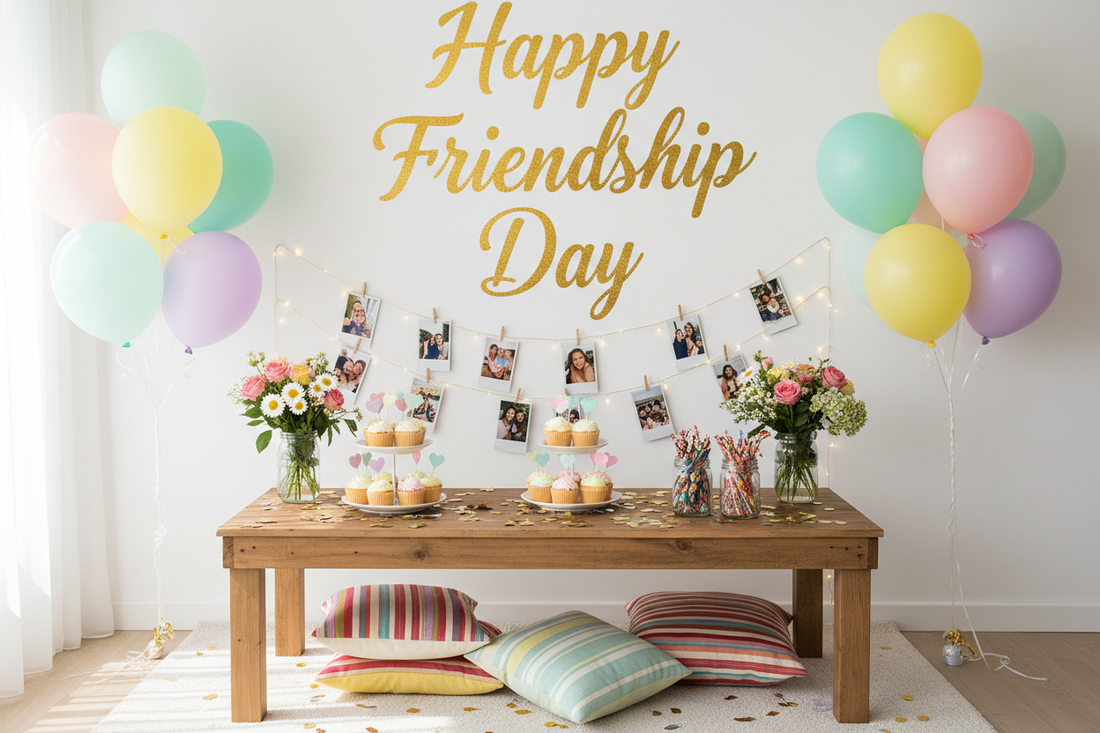 Friendship Day Party Decoration Ideas Your Friends Will Love
