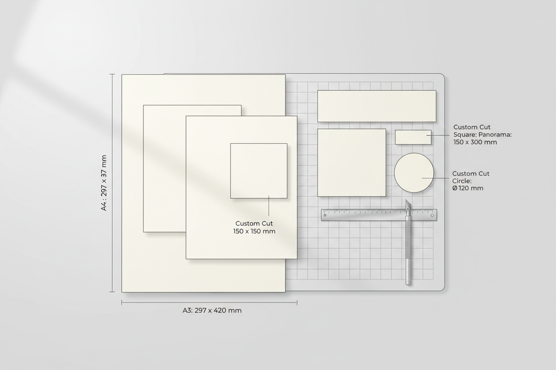 From A4 to Custom Cuts: Understanding Art Paper Sizes & Formats – Wallpics