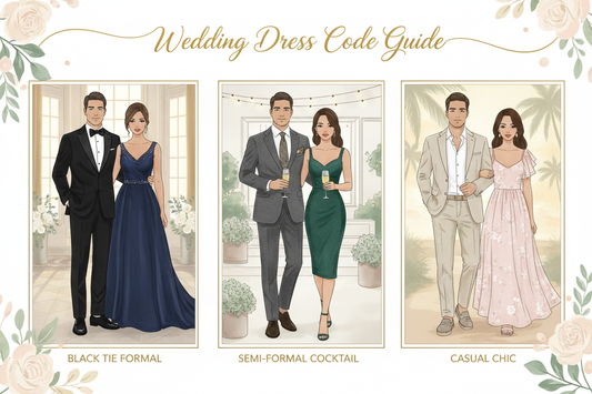 From Black Tie to Casual Chic: How to Word Your Wedding Dress Code