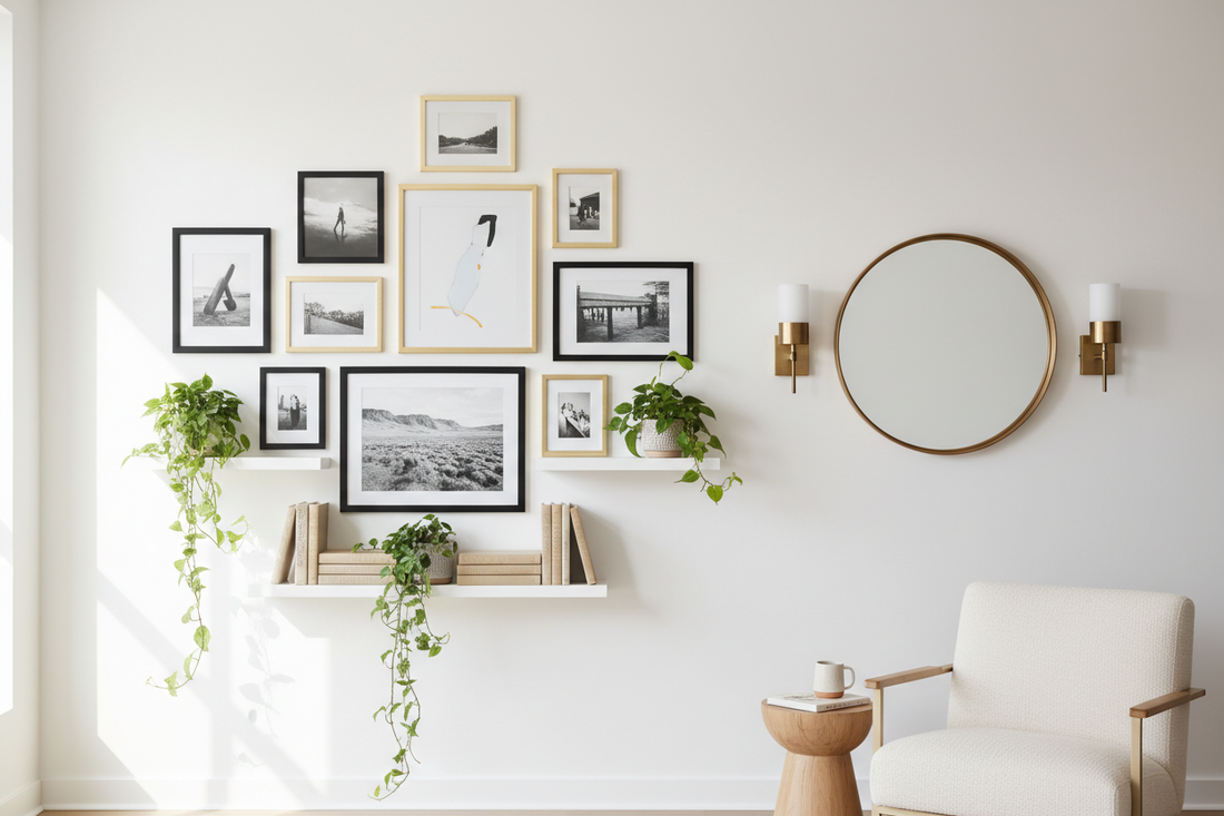 From Blank to Beautiful: Decorating Ideas for White Walls