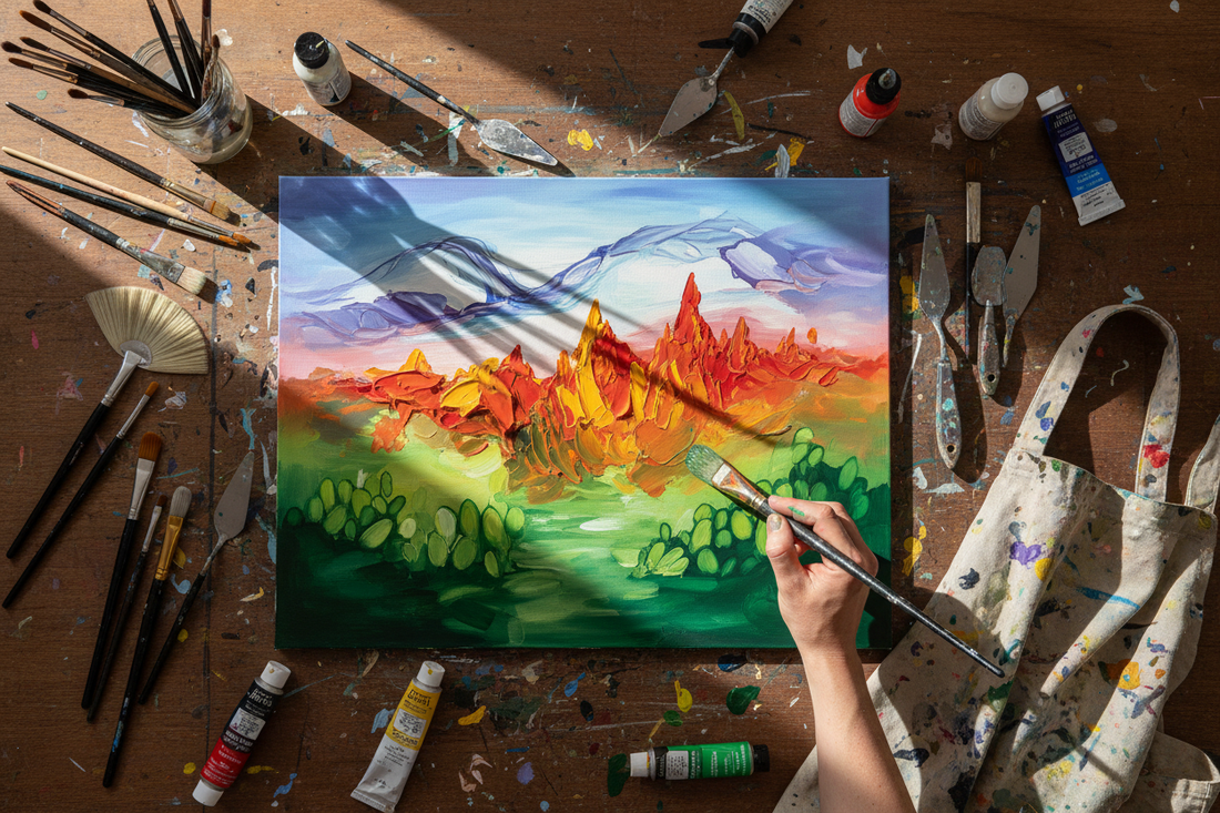 From Brush Strokes to Texture: A Deep Dive into Acrylic Painting Techniques and Tools