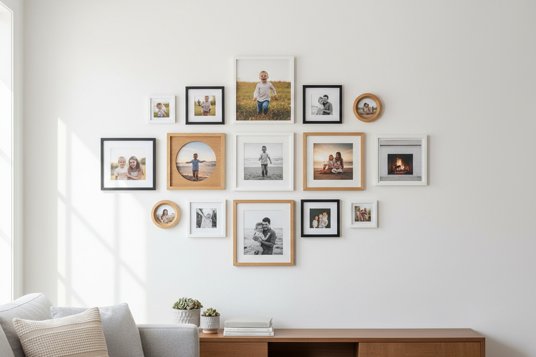 Wall Pics Example From Camera Roll to Gallery Wall: 12 Ways to Use Family Photos – Wallpics