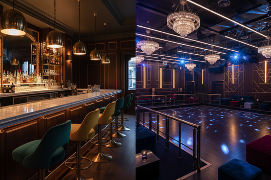 From Cheers to Chic: Elevating Bar and Discotheque Decor to New Heights"