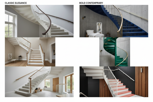 From Classic to Bold: Staircase Colour Combinations You’ll Love