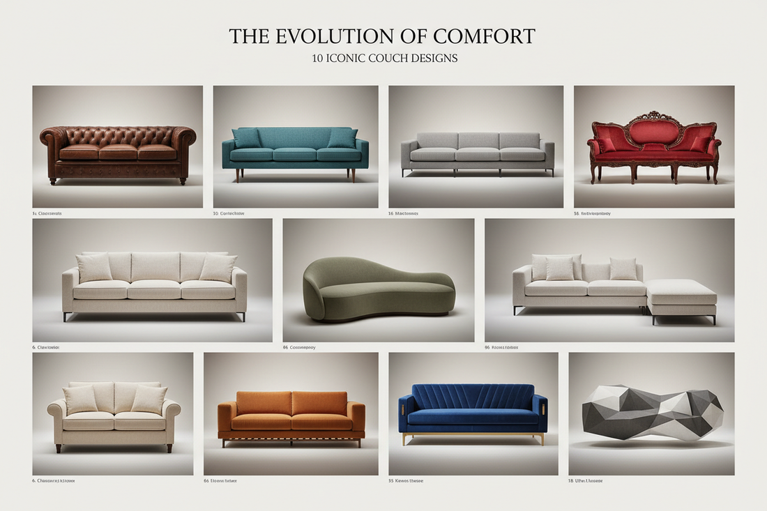 From Classic to Contemporary: 10 Couch Designs You’ll Love