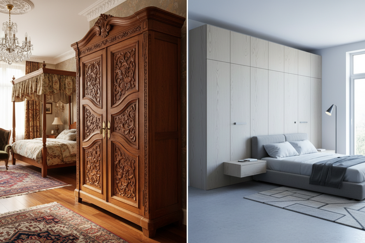 From Classic to Contemporary: Wooden Cupboard Styles That Transform Bedrooms