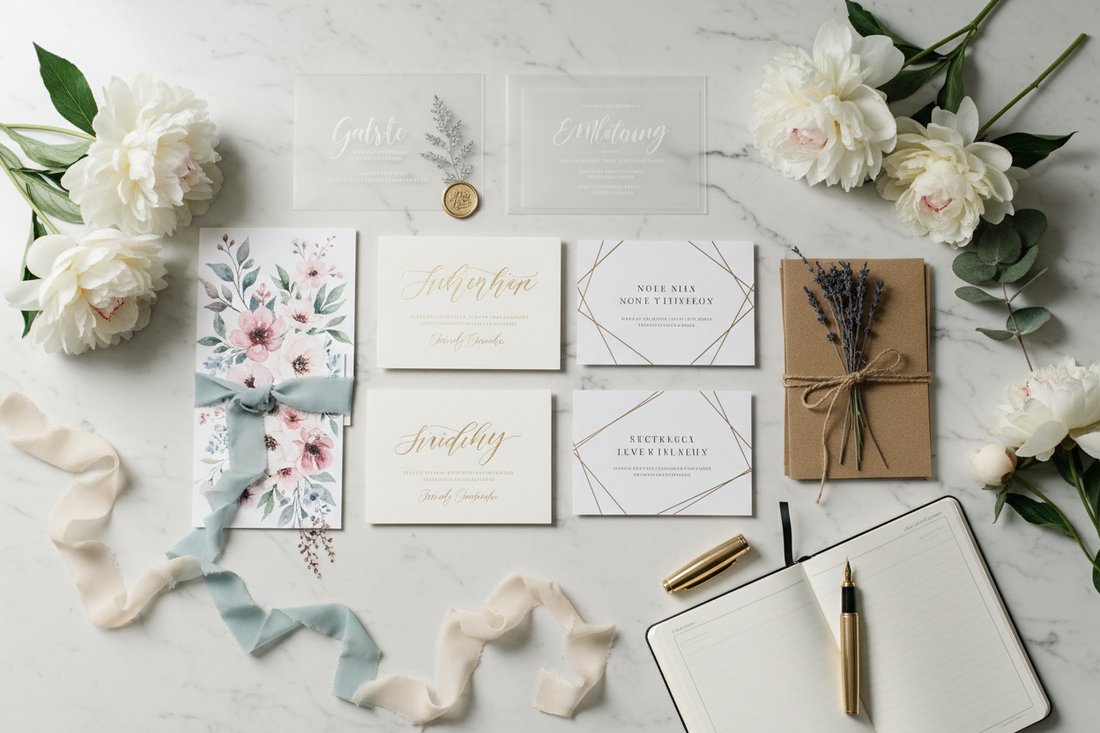 From Classic to Creative: Wedding Invitation Ideas You’ll Love