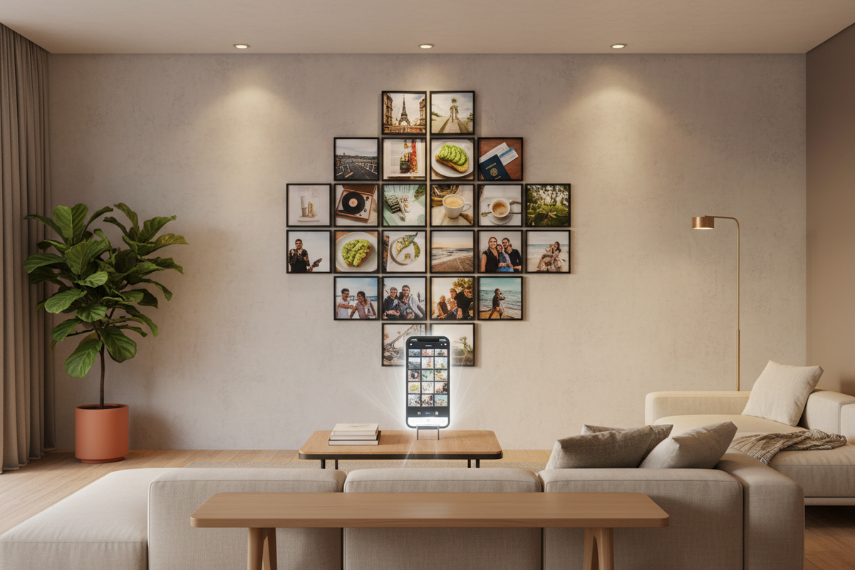 From Click to Brick: Building a Physical Instagram Wall with Wallpics