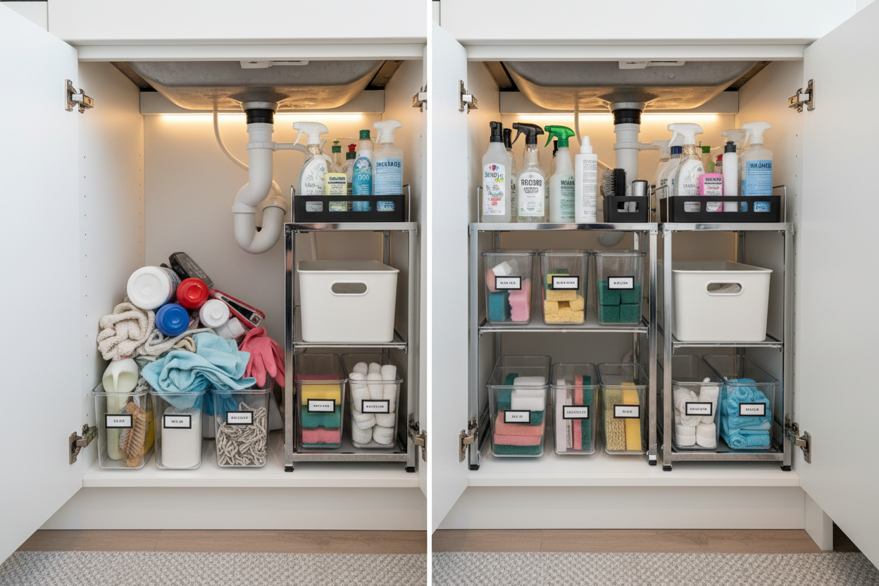 From Cluttered to Chic: Under-Sink Storage Inspiration for Modern Home ...