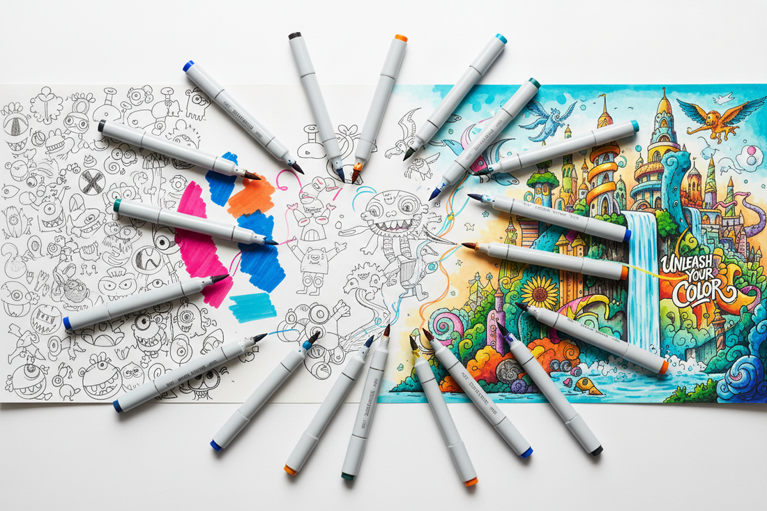 From Doodles to Masterpieces: Unlocking the Power of Markers