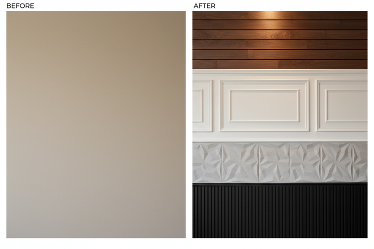 From Drab to Fab: Ultimate Guide to Wall Paneling Materials – Wallpics