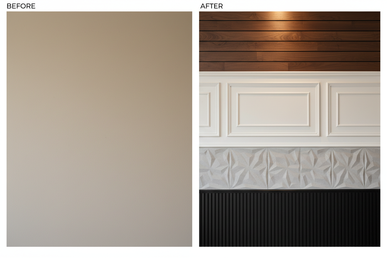 From Drab to Fab: Ultimate Guide to Wall Paneling Materials