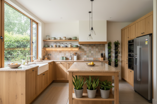 From Forest to Future: 10 Eco-Friendly Wooden Kitchen Designs