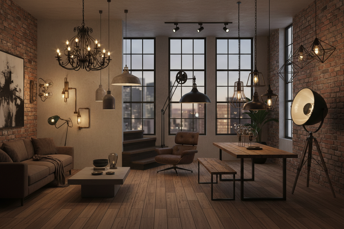 From Functional to Fabulous: 10 Industrial Lighting Concepts for Every Home