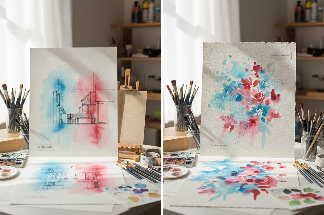 From Hot Press to Cold Press: Exploring the World of Art Paper Textures