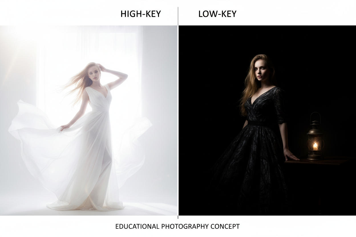 From Light to Dark: Understanding High and Low-Key Photography