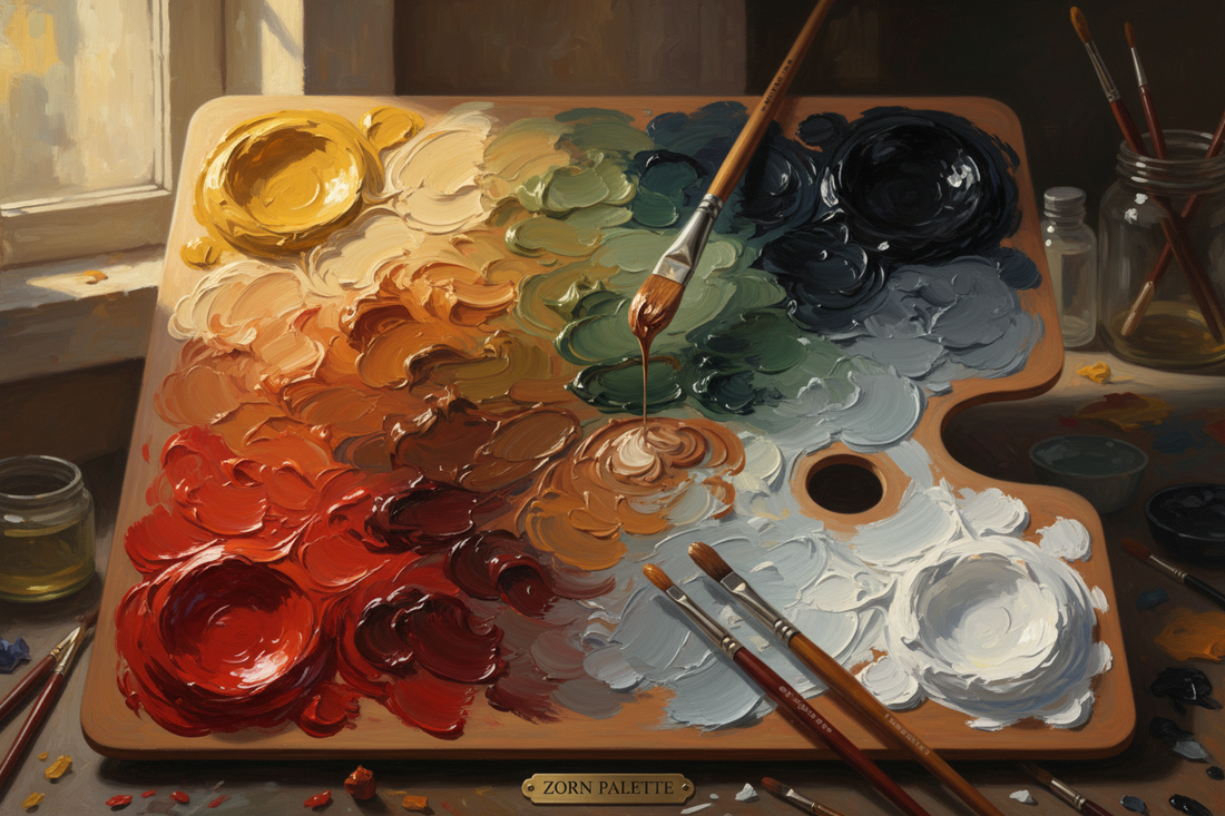 From Limited to Limitless: Mixing a Full Spectrum with the Zorn Palette