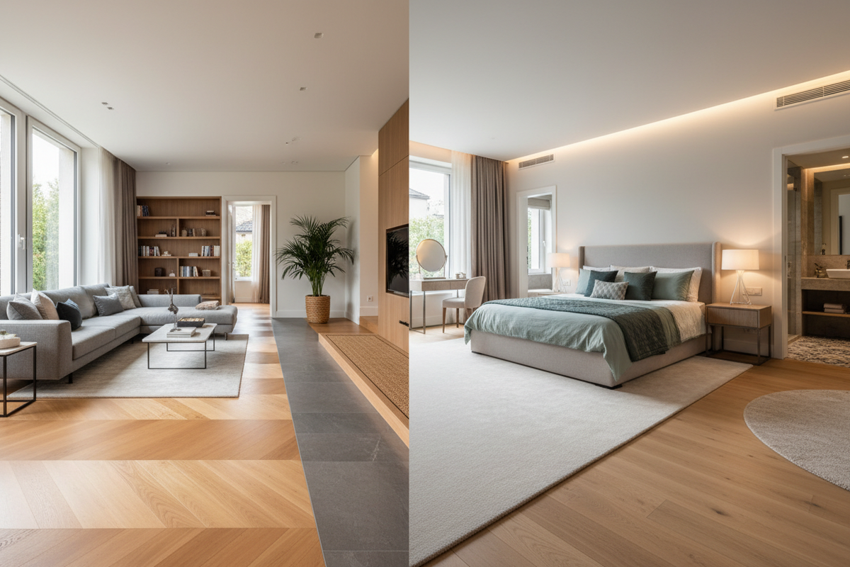 From Living Room to Bedroom: 8 Flooring Ideas That Transform Every Room