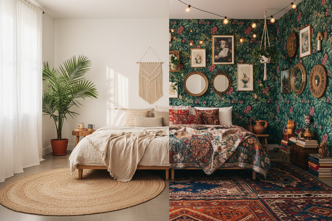 From Minimal Boho to Maximalist Magic: Inspiring Bedroom Ideas for Every Free Spirit