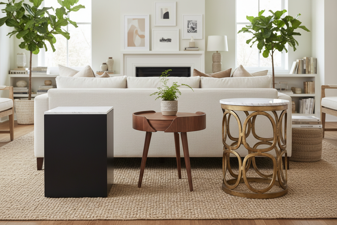 From Minimal to Majestic: Creative Side Table Designs to Enhance Your Home
