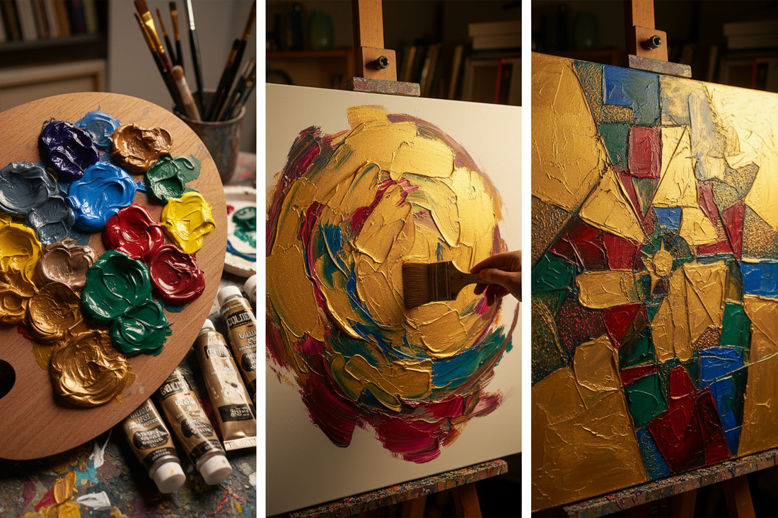 From Palette to Masterpiece: The Journey of Golden Heavy Body Acrylic Paint