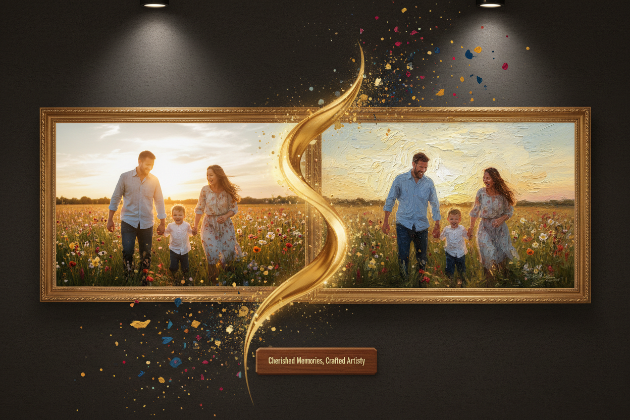 From Photo to Faux Masterpiece: Turning Your Memories into Canvas Art ...