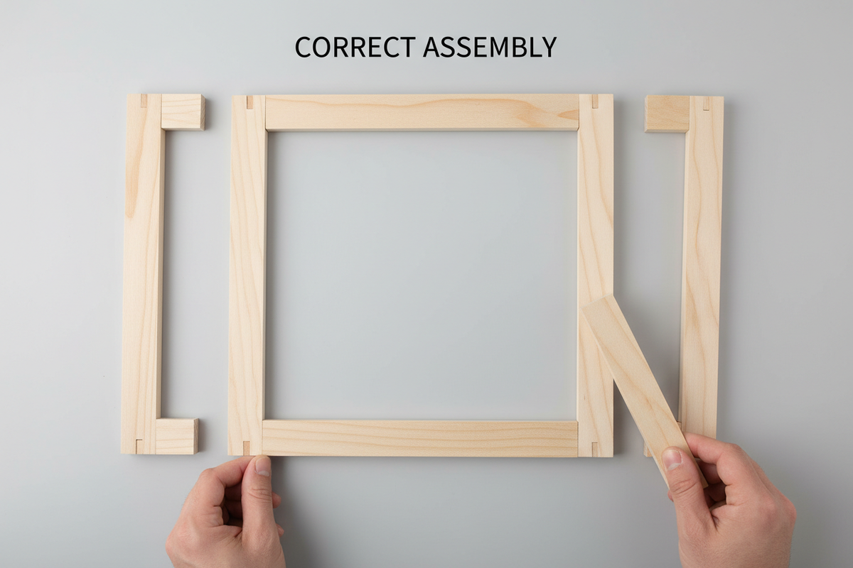 From Pieces to Perfection: Assemble Your Canvas Stretcher Bars the Right Way