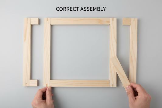 From Pieces to Perfection: Assemble Your Canvas Stretcher Bars the Right Way
