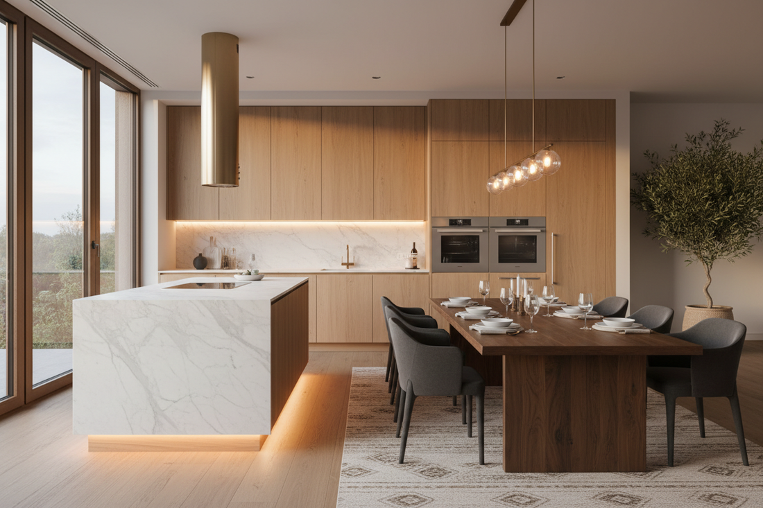 From Prep to Plate: 6 Stunning Kitchen-Dining Room Designs